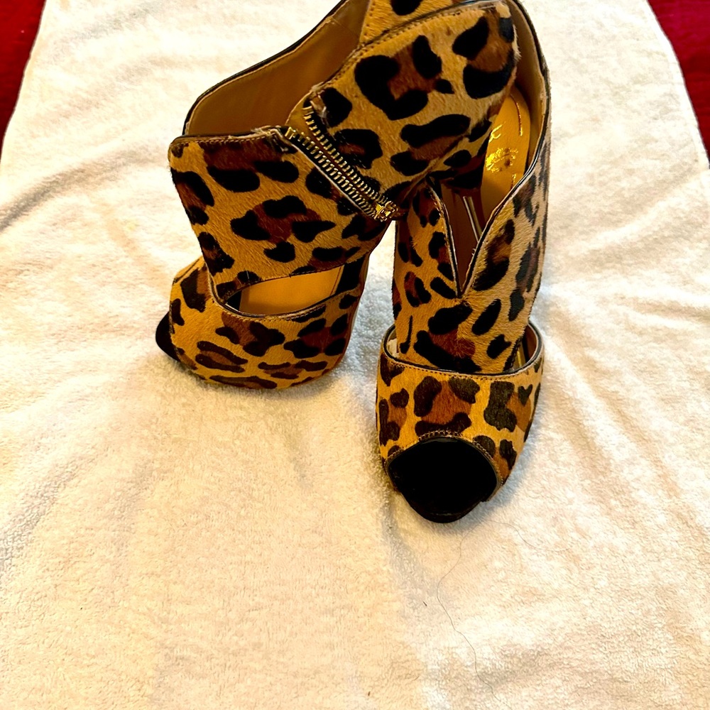 Leopard Sandals